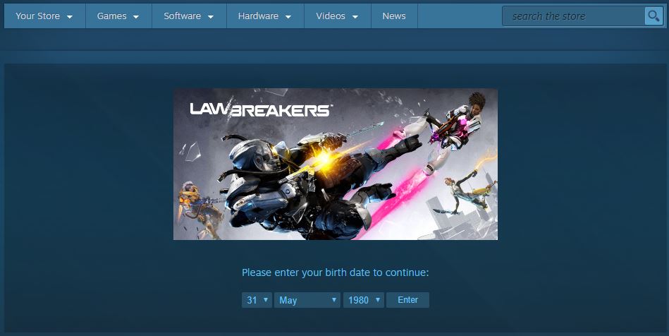 LawBreakers has fallen into the abyss between markets