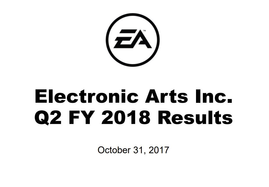 Our Take: EA Q2 FY 2018 Results